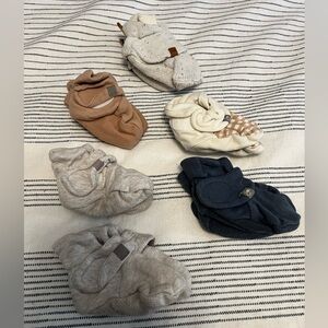 Goumi Stay On Boots, Six (6) Pair Bundle, 6-12 Mo Size